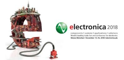 Международная выставка компонентов, систем и приложений электронной промышленности пройдет 13 - 16 ноября 2018 в г. Мюнхен, Германия.